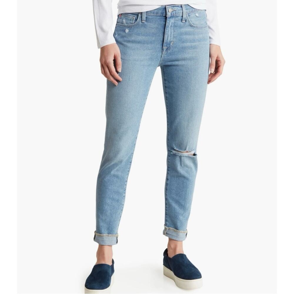Hudson Jeans Womens 29 Natalie Mid Rise Slim Leg Boyfriend NEW